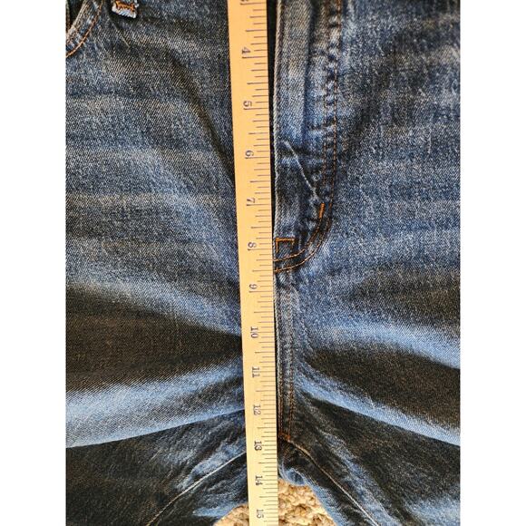 Madewell Size 32 Medium Wash Classic Straight Leg Jean 24 Inch Inseam - Picture 10 of 14